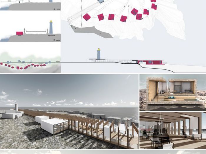 Archisio - Minima Architetti - Progetto Resort con faro