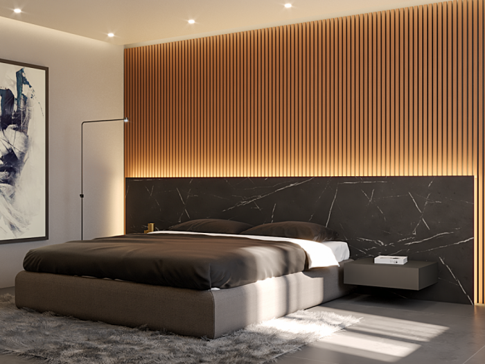 Archisio - Alessandro Di Bonito - Progetto Warm bedroom