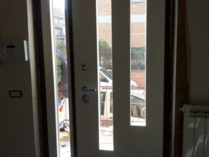 Archisio - Arte Del Legno 86 Snc - Progetto Portone blindato a due ante