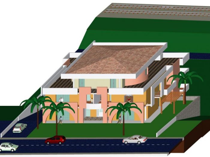 Archisio - Nicola Turco - Progetto Fabbricato plurifamiliare a carattere residenziale e commerciale