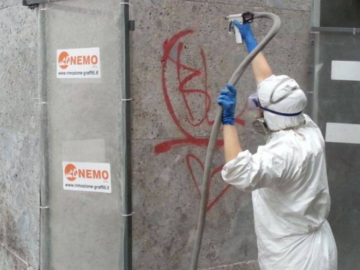Archisio - Nemo srl - Progetto Rimozione graffiti