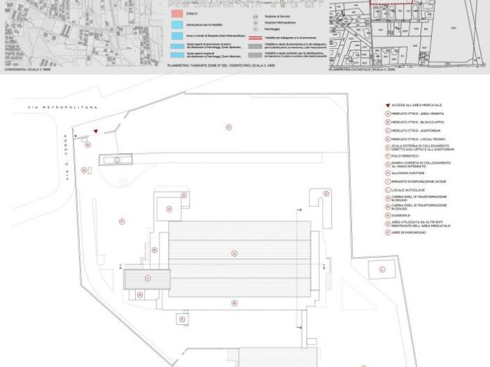 Archisio - Francesco Del Vecchio - Progetto Riqualificazione mercato ittico