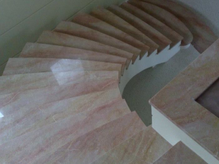 Archisio - Edilmarmi Pargliola - Progetto Scale in marmo