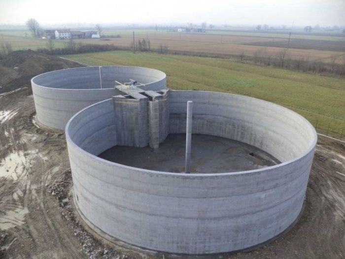 Archisio - Iceb Flli Peveroni srl - Progetto Vasche stoccaggio