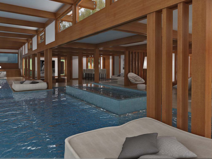 Archisio - Pagano - Progetto Villa in legno akulinino