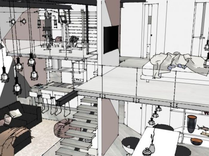 Archisio - Cristina Colombini - Progetto Loft in citt