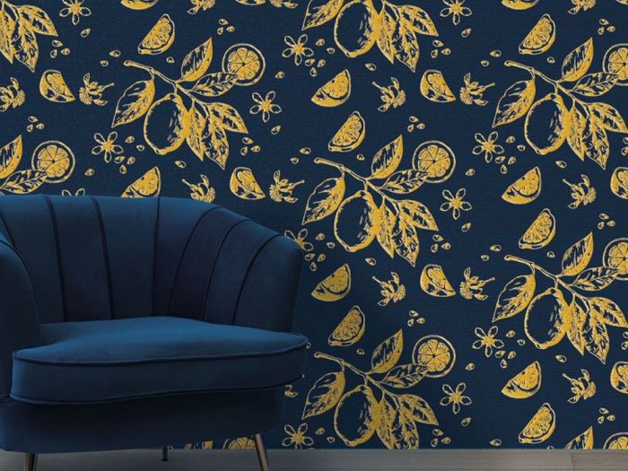 Archisio - Spazio Creativo Interior Design - Progetto Carta da parati sorrento