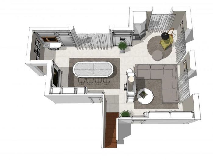 Archisio - Enrico Bedin - Progetto Private attico