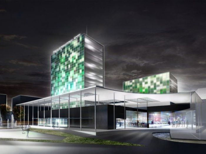 Archisio - B P Architetti - Progetto Hotel tirana international