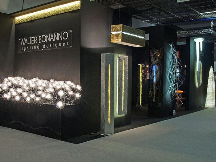 Archisio - Walter Bonanno Lighting Designer - Progetto Stand lightbuilding - fiera francoforte