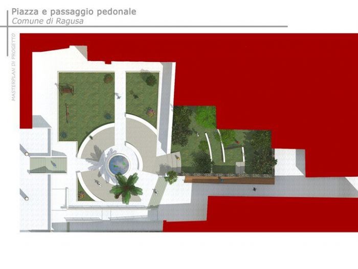 Archisio - Carmelo Barbera - Progetto Piazza e passaggio pedonale