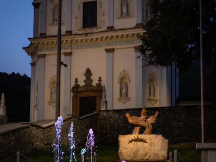 Archisio - Forme Dacqua - Progetto Fontana dinamica a pavimento - piazza caduti del lavoro artogne