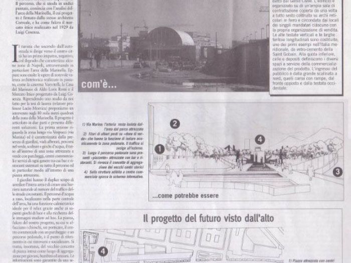Archisio - Claudio Correale - Progetto Sistemazione area della marinella