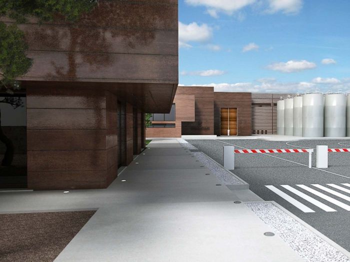 Archisio - Alessandra Marsegliaarchitetto - Progetto Megale hellasCantina vinicola