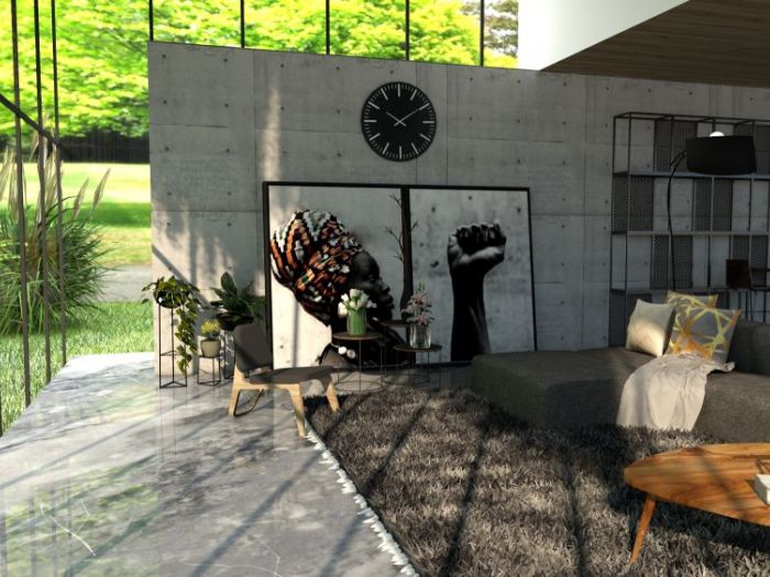 Archisio - Lostlakedesign - Progetto Livingroom