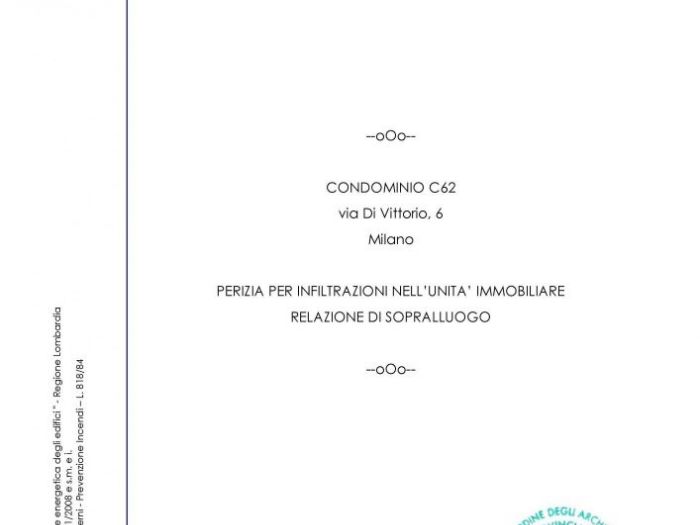 Archisio - Valter Arcari - Progetto Stime e perizie