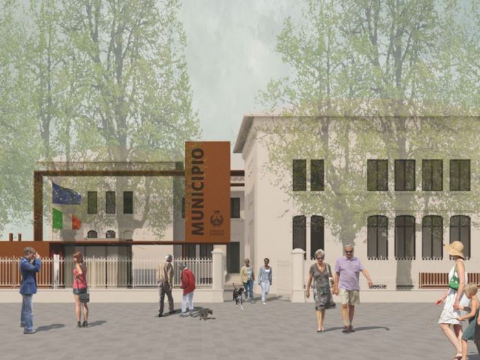 Archisio - Glagabriele Lottici Architetto - Progetto Nuovo municipio di cavezzo