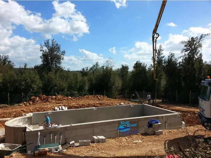 Archisio - Blue River Piscine - Progetto I nostri cantieri
