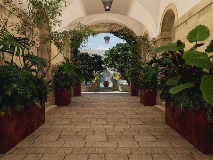 Archisio - Studiobim2b - Progetto Cortile segreto