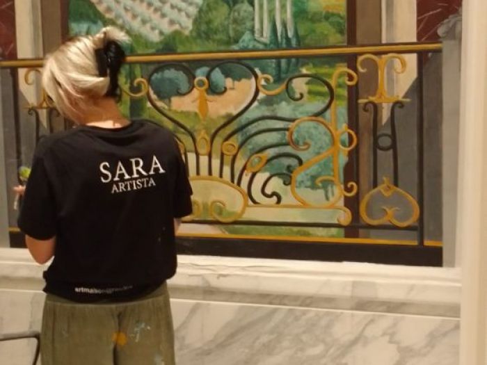 Archisio - Sara Formentini - Progetto Affresco su muro