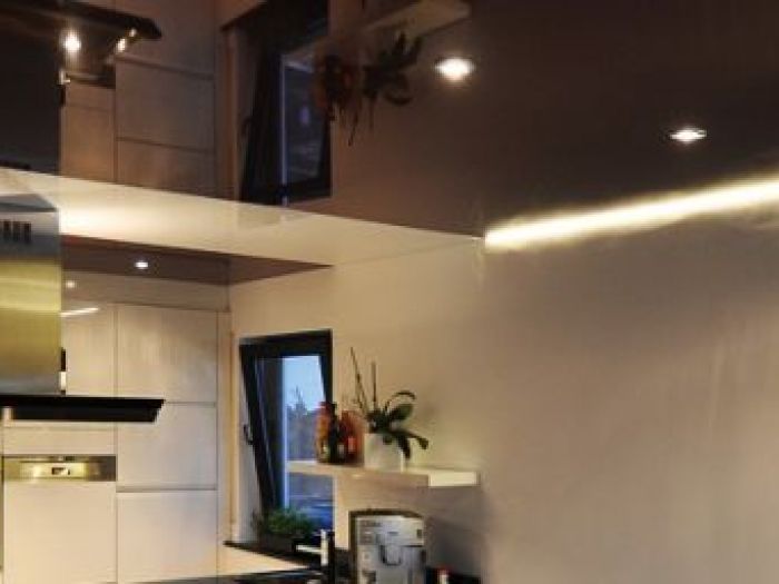 Archisio - Edil Decor Sud - Progetto soffitto teso laccato lucido specchio