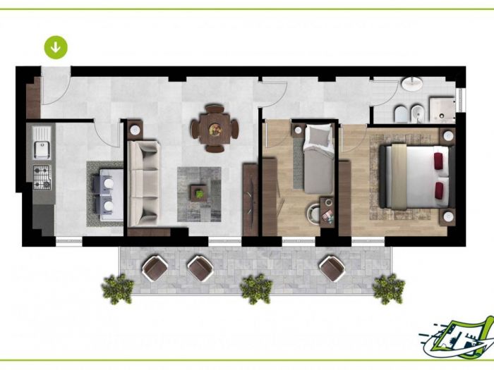 Archisio - Total Render - Progetto Planimetrie 2d