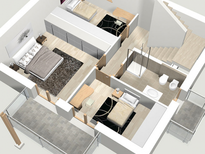 Archisio - Camiotto Impresa Edile - Progetto Casa singola indipendente a limana