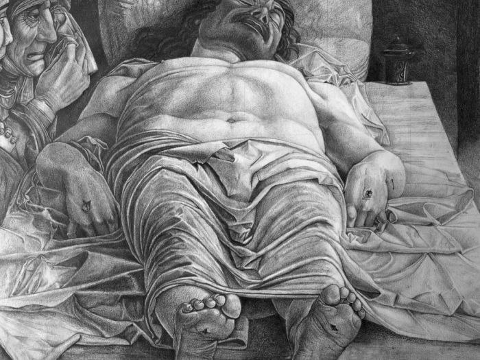 Archisio - Sara Formentini - Progetto Cristo morto di mantegna