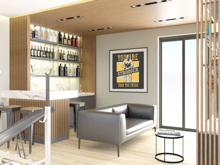 Archisio - Arcangelo Primato - Progetto Area relax palestra