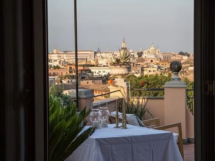 Archisio - Alberto Albeggiani - Progetto Sonofrio - casavacanze - attico - roma