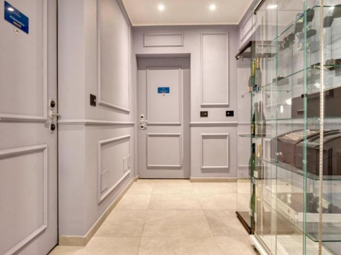 Archisio - Gianluca Chiocca Design - Progetto Trasformazione appartamento 130 mq in 3 bedbreakfast - milano