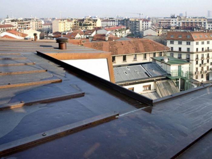 Archisio - Claudia Montevecchi - Progetto Recupero di sottotetto sul parco