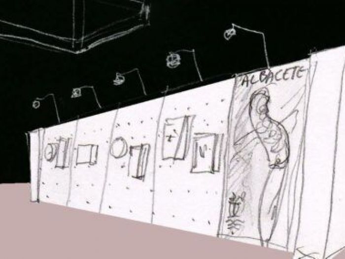 Archisio - Leolab - Progetto Sistema di allestimento adattabile mostra temporanea sulla coltelleria spagnola