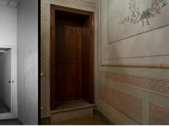 Archisio - Cristina Rampazzo - Progetto Restauro di un piano nobile palazzo attribuito a g Jappelli - anno 19992001