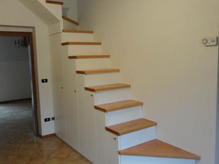 Archisio - Melloni Falegnameria - Progetto Scale e soppalchi