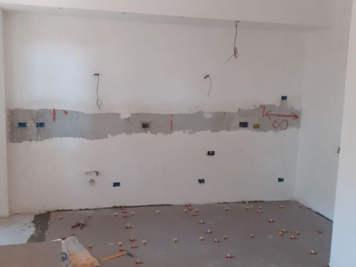 Archisio - Mani Srl Ristrutturazini - Progetto Realizzazione living roma nuovo salario