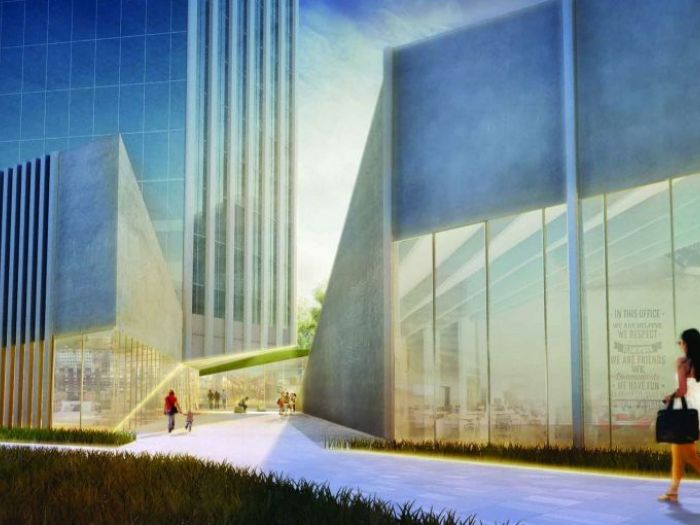 Archisio - Plasma Studio - Progetto Huafa square planning