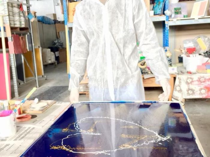 Archisio - Studio Tassi - Progetto Tecniche di resinature per pavimenti e rivestimenti