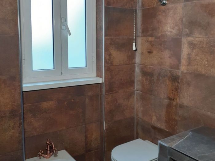 Archisio - Mani Srl Ristrutturazini - Progetto Ristrutturazione completa di un appartamento sito in roma zona aurelio con tanto gioco di colori