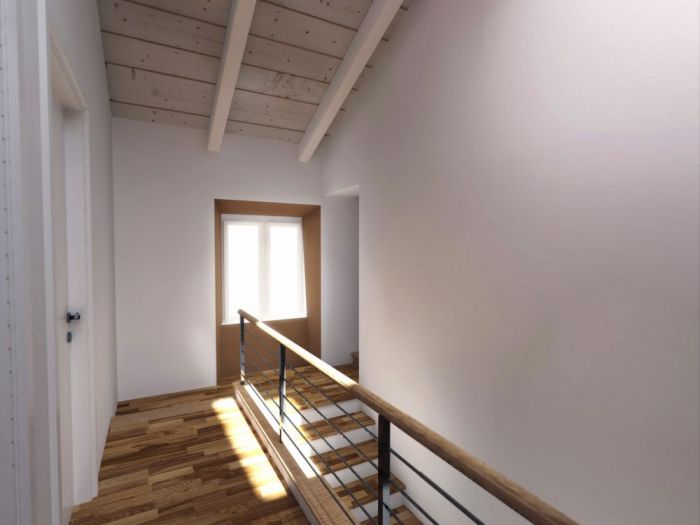 Archisio - Studio Ferretti - Progetto Ristrutturazione rusticoCompleta ristrutturazione di fabbricato rustico in abitazione privata Il fabbricato oggetto della ristrutturazione consta di due piani fuori terra ed situato allinterno del tessuto abitativo di un piccolo centro della