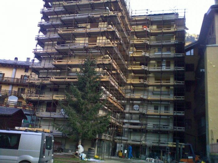Archisio - Bandiera Carmelo - Progetto Restauro condominio su facciata