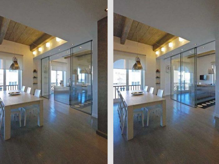 Archisio - Roberto Silvestri - Progetto Luce materiali spazio e una grande cucina