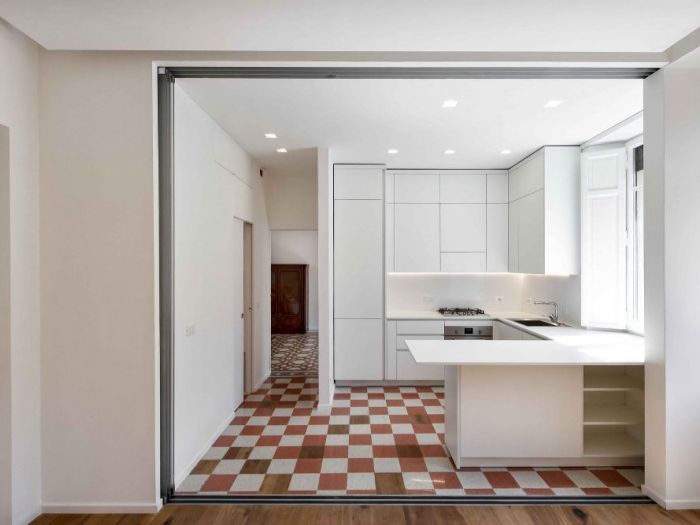 Archisio - Fiumearchitecture - Progetto Ristrutturazione di un appartamento a prati roma 90mq