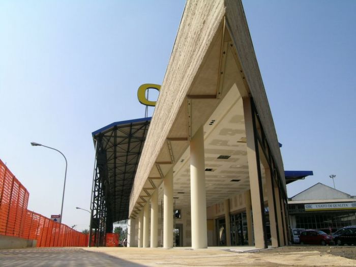 Archisio - Studio Lenzi Associati - Progetto Padiglione espositivo auto