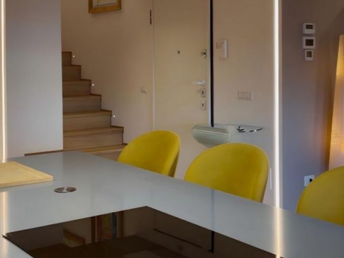 Archisio - Serena Martini - Progetto Residenza su due livelli - architetture luce e continuit