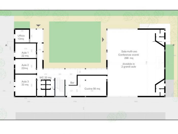 Archisio - Studio Sao - Progetto Centro polifunzionale - fiorano modenese