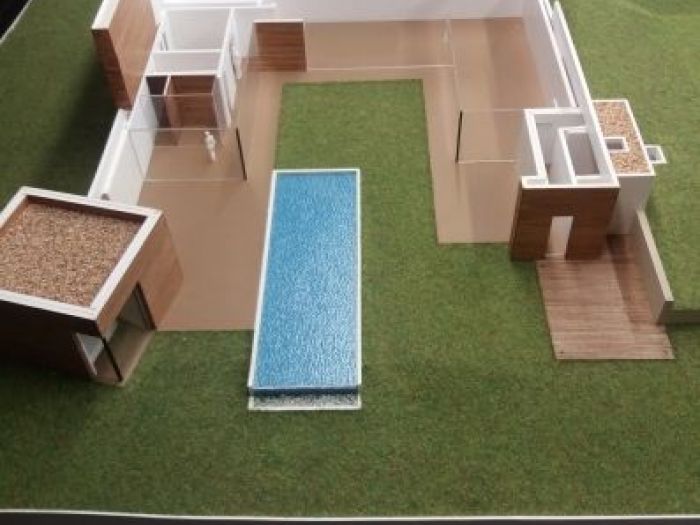 Archisio - Plastici Rocchi - Progetto Plastico villa san mauro