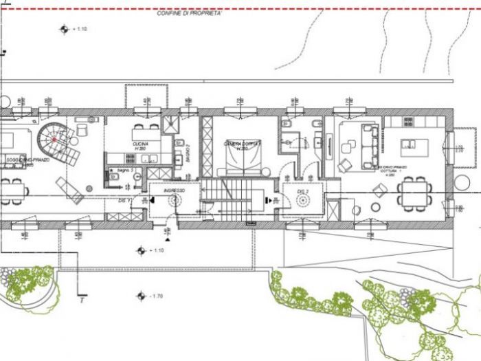 Archisio - Studiocasu Architettura Urbanistica Design - Progetto Ristrutturazione residenze carbonate