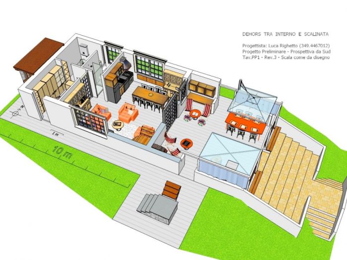 Archisio - Luca Righetto - Progetto Progettazione giardini Inout