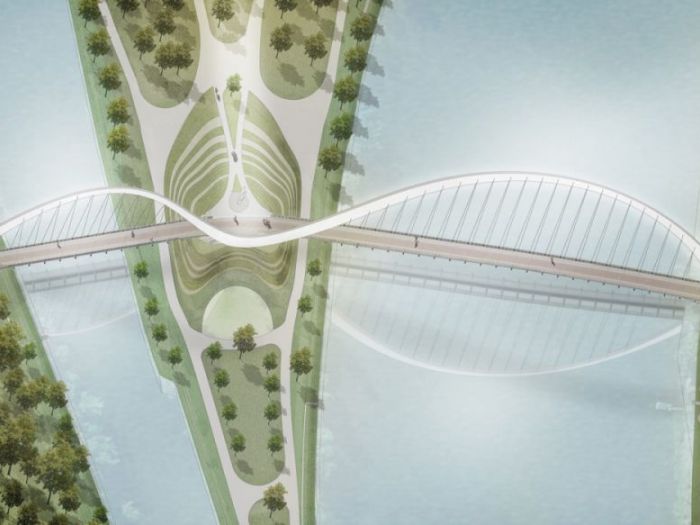 Archisio - Davide Coluzzi Daz Architect - Progetto Bridge in prague